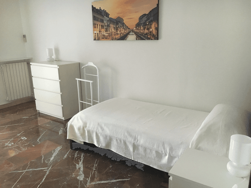 Sprachaufenthalt Italien, Milano - Scuola Leonardo da Vinci Milano - Accommodation - Apartment - Einzelzimmer