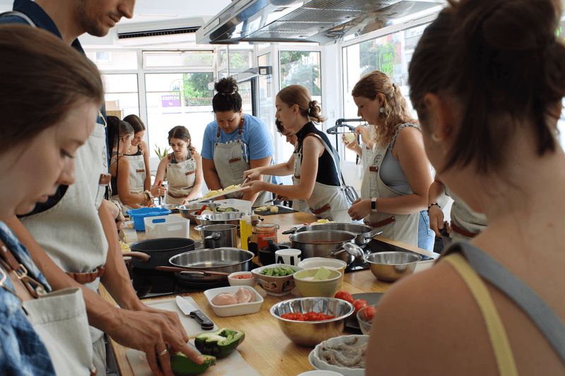 Séjour linguistique Espagne, Estudio Sampere Madrid, Cours de cuisine