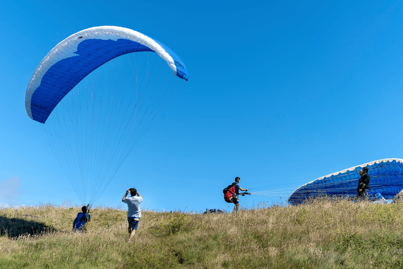 Sprachaufenthalt Frankreich, Brest, Paragliding