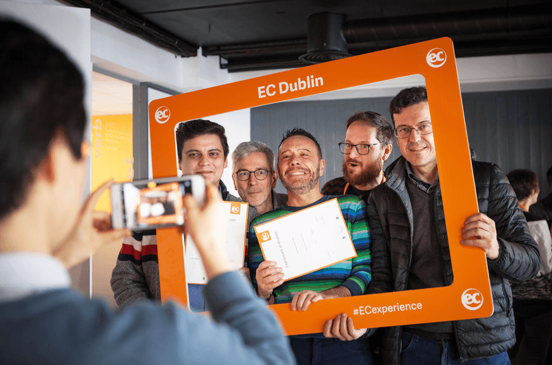 Séjour linguistique Irlande, EC Dublin 30+, Élèves