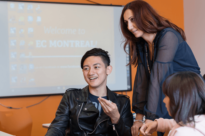 Sprachaufenthalt Kanada, EC Montreal, Lektionen