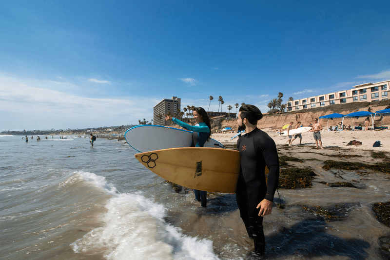 Sprachaufenthalt USA, EC San Diego, Surfen
