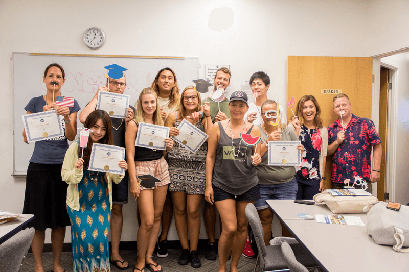 Sprachaufenthalt USA, Hawaii - IIE - Studenten