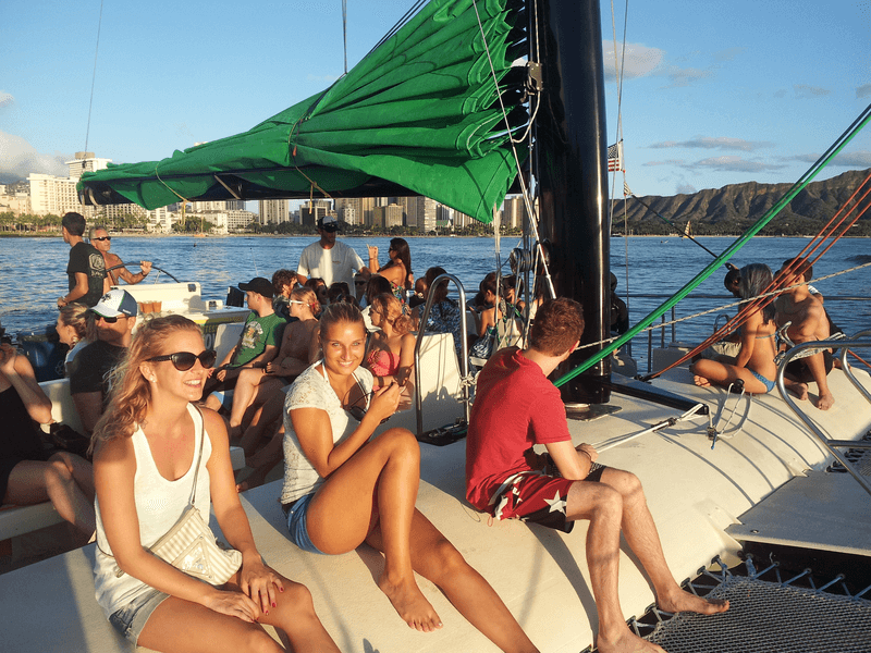Séjour linguistique USA, Hawaii, Global Village Hawaii - Catamaran