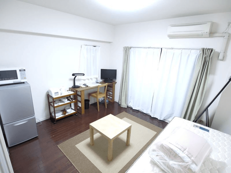 Sprachaufenthalt Japan, Kyoto - Genki Japanese School Kyoto - Accommodation - Apartment - Wohnzimmer