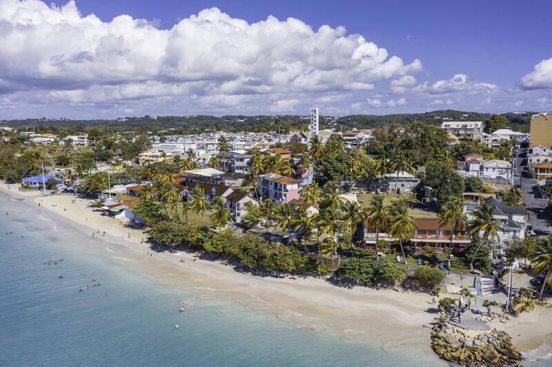 Sprachaufenthalt Guadeloupe, Le Gosier, La Datcha Strand