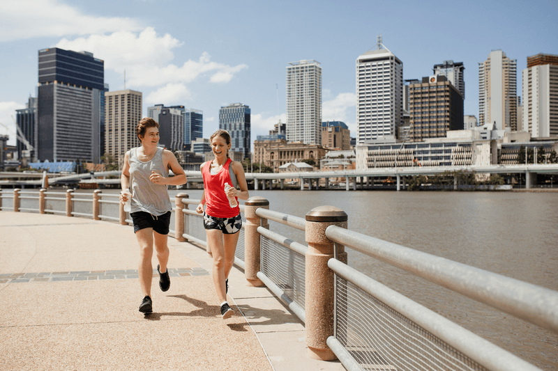 Sprachaufenthalt Australien, Brisbane, Jogging