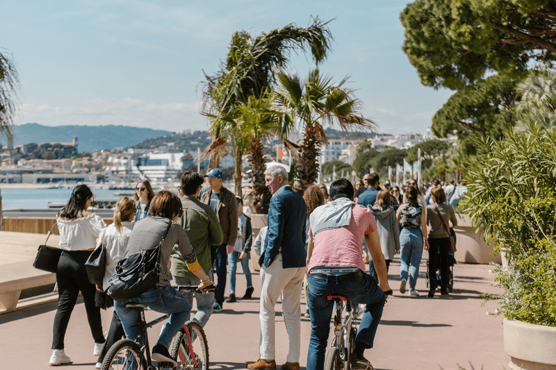 Sprachaufenthalt Frankreich, Cannes,  Promenade