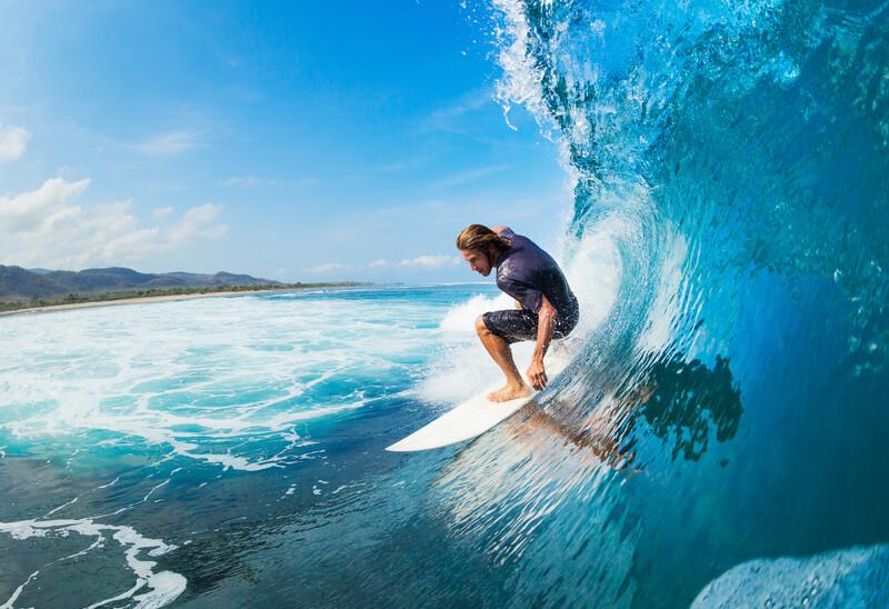 Séjour linguistique Guadeloupe, Surf