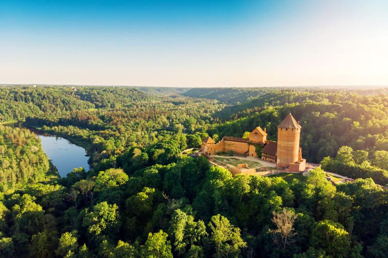 Séjour linguistique Lettonie, Château de Turaida