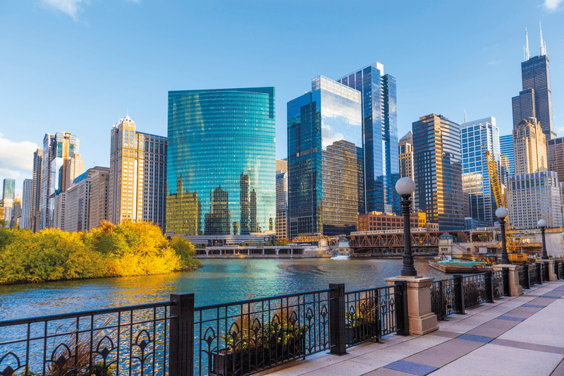 Séjour linguistique États-Unis, Chicago, Skyline