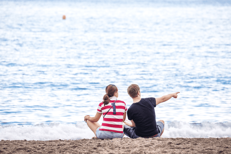Sprachaufenthalt Spanien, Nerja, Strand