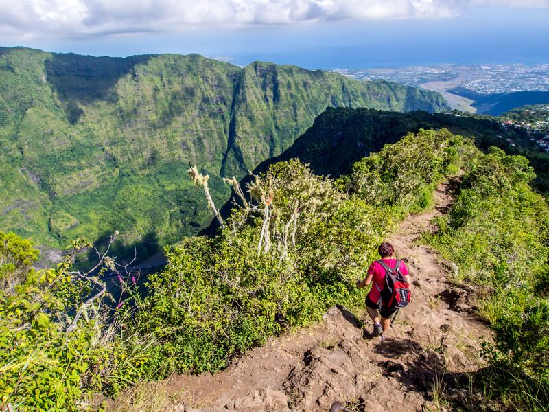 Séjour linguistique La Réunion, Randonée
