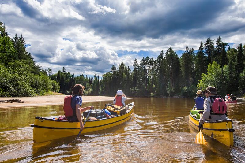 Séjour linguistique Canada, Québec, Excursion en canoë