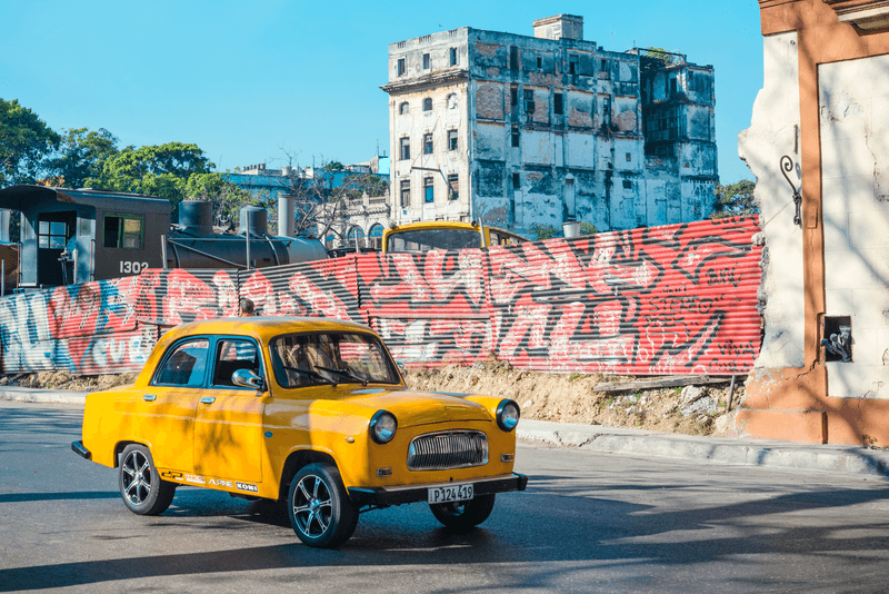 Séjour linguistique Cuba, La Havane, Voiture