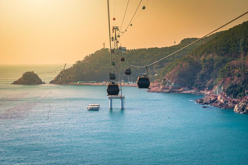 Sprachaufenthalt Südkorea, Busan, Gondeln