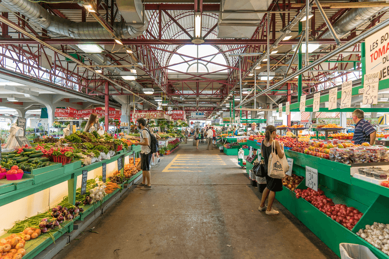 Séjour linguistique Canada, Montreal, Marché