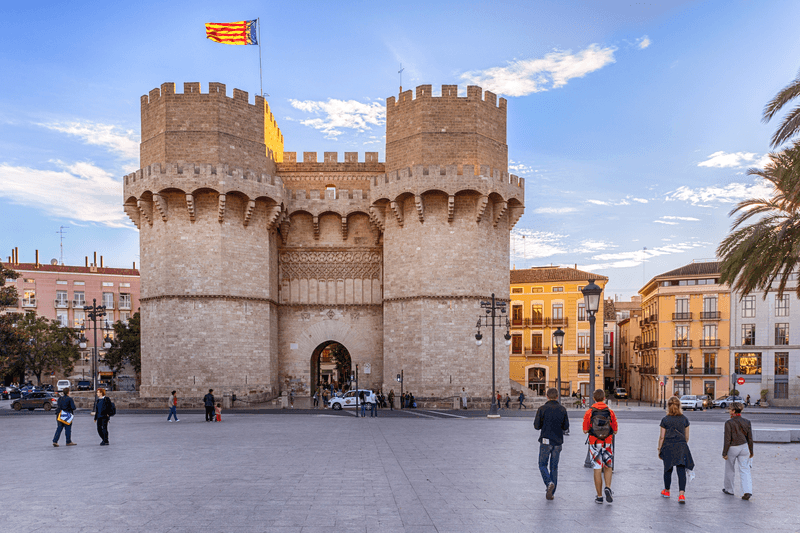 Sprachaufenthalt Spanien, Valencia, Burg