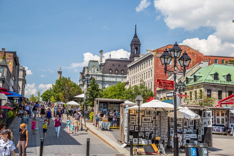 Séjour linguistique Canada, Montréal, Marché