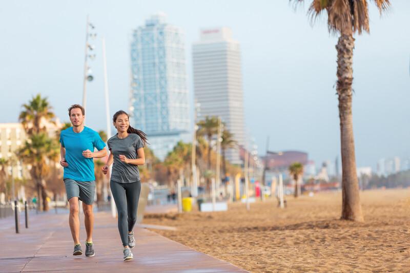 Séjour linguistique Espagne, Barcelone, Jogging