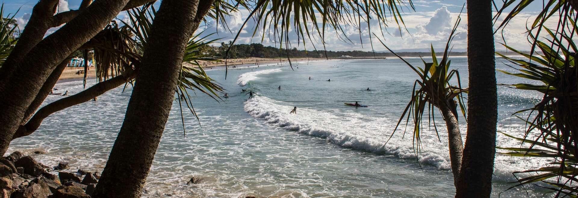 Séjour linguistique Australie, Noosa, Plage