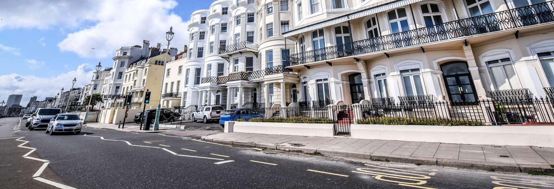 Sprachaufenthalt England, Brighton, Häuser