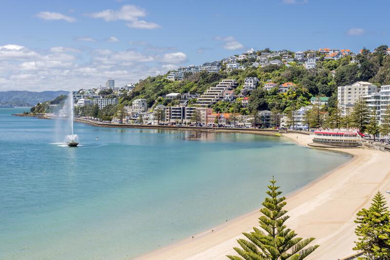 Sprachaufenthalt Neuseeland, Wellington - Strand