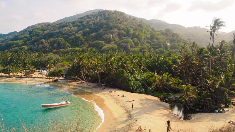 Séjour linguistique Colombie, Plage