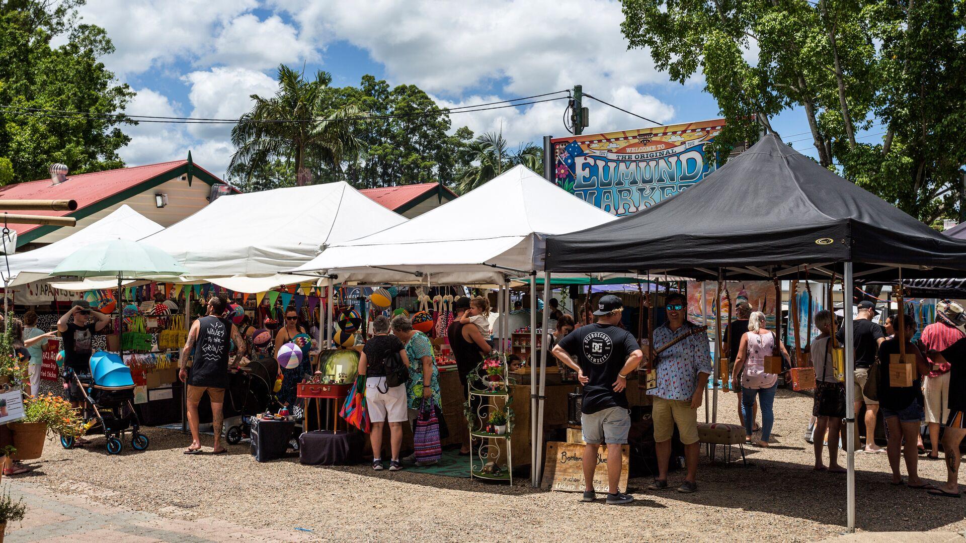 Sprachaufenthalt Australien, Eumundi Markets