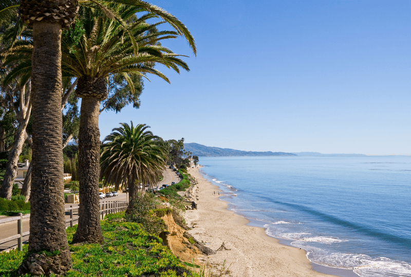Sprachaufenthalt USA, Santa Barbara - Strand