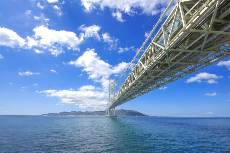 Sprachaufenthalt Japan, Kobe - Hängebrücke
