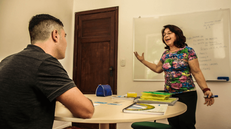 Sprachaufenthalt, Brasilien, ICI Cultural Idioma Salvador, Lektionen