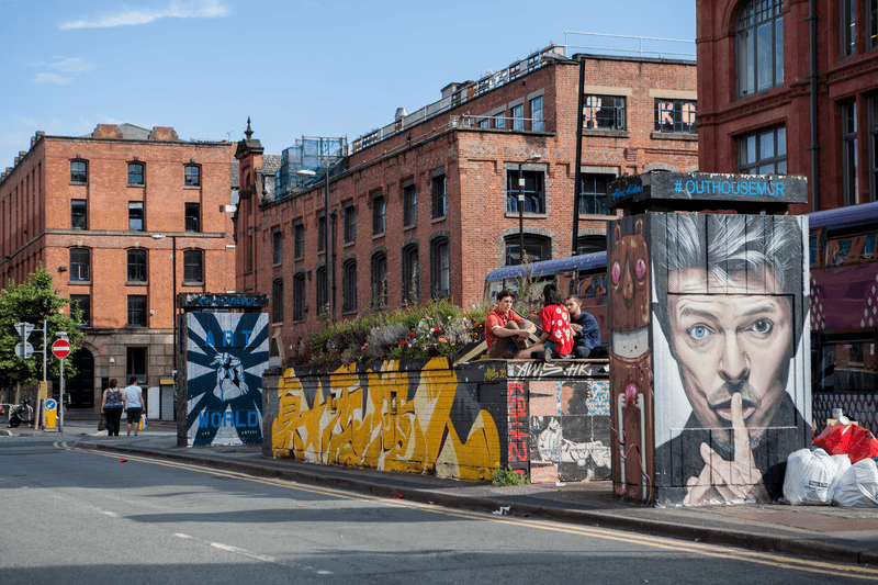 Séjour linguistique Angleterre, Manchester - Streetart