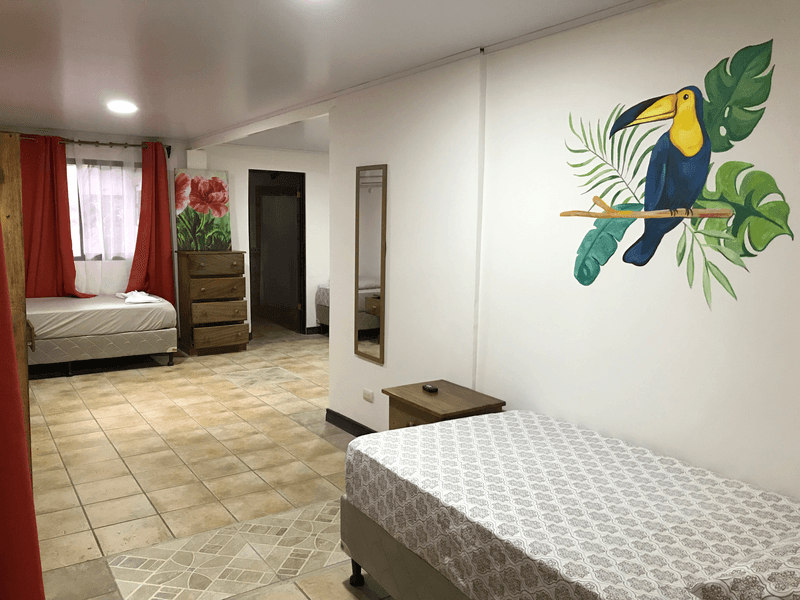 Sprachaufenthalt Costa Rica - Sàmara - Intercultura - Accommodation - Residenz Sàmara - Zimmer