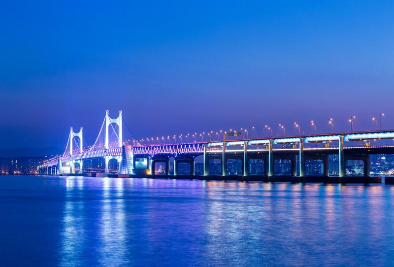Sprachaufenthalt Südkorea, Busan - Gwangan Brücke