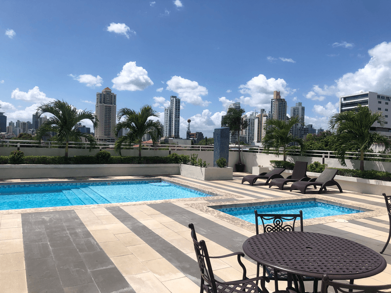 Sprachaufenthalt Panama, Panama City - EPA Español en Panamá - Accommodation - Shared Apartment - Pool