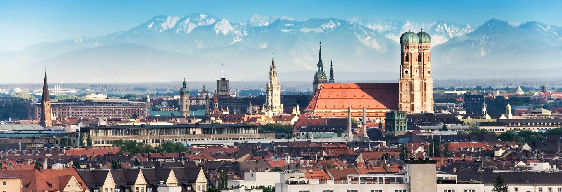 Séjour linguistique Allemand, Munich - panorama