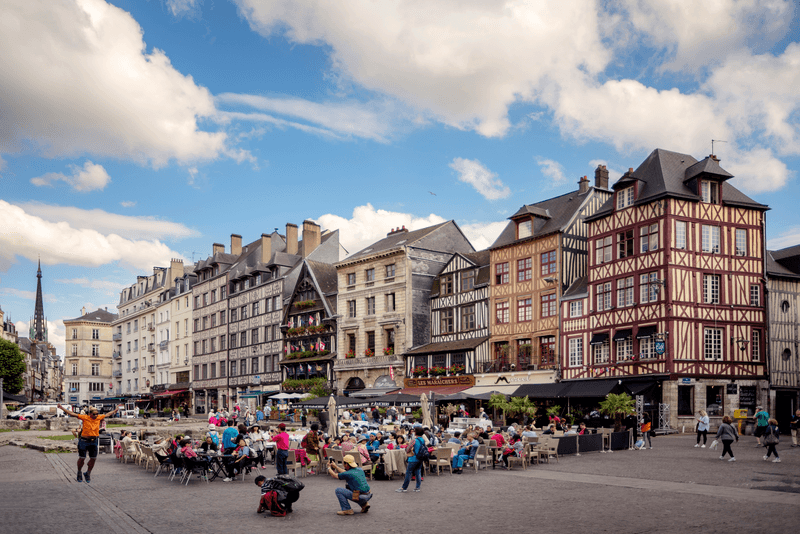 Sprachaufenthalt Frankreich, Rouen - Stadt