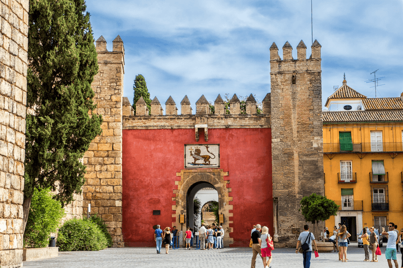 Sprachaufenthalt Spanien, Sevilla - Burg