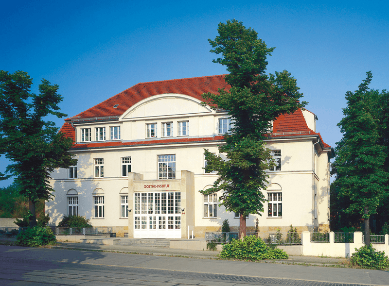 Séjour linguistique, Allemagne - Dresden - Goethe-Institut - Dresden - École – Cour intérieure