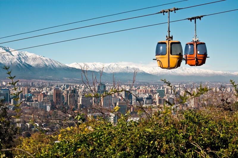 Sprachaufenthalt Chile, Santiago de Chile - San Cristobal Hill