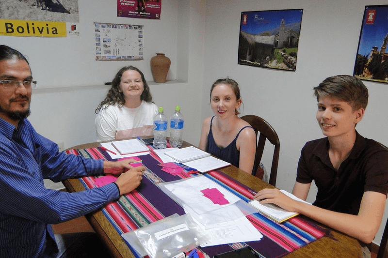 Sprachaufenthalt Bolivien, Sucre - Academia Latinoamericana Sucre - Lektionen