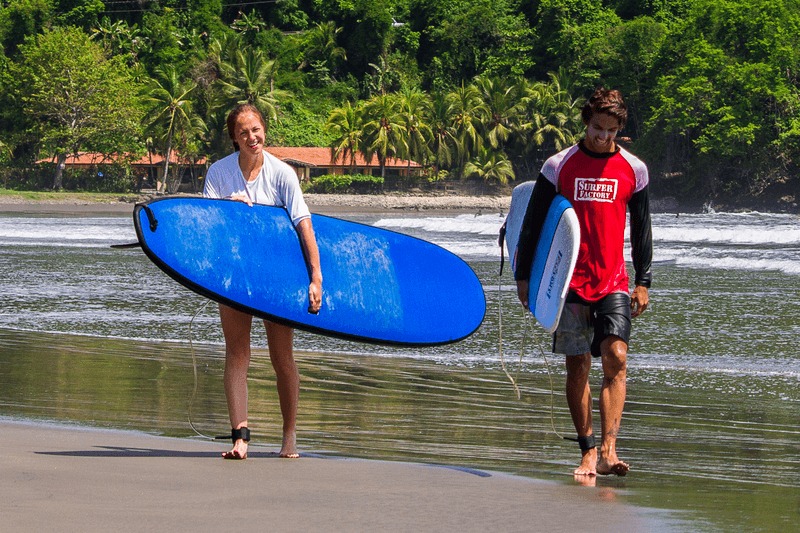 Séjour linguistique Costa Rica, Jacó, Academia Tica Spanish School Jacó Beach, Surf