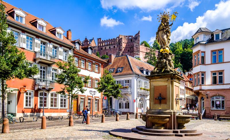 Séjour linguistique Allemand, Heidelberg, Vieille ville