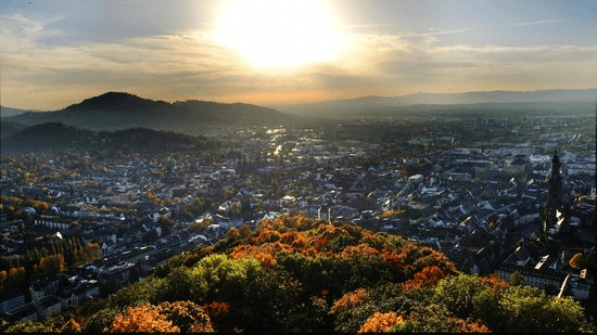 Séjour linguistique Allemand, Firbourg-en-Brisgau - Vue de la ville
