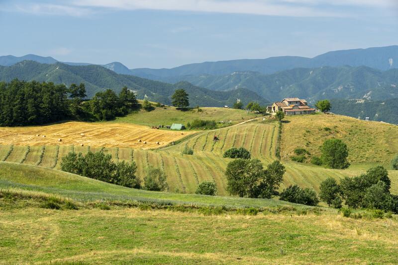 Sprachaufenthalt Italien, Bagno di Romagna - Landschaft