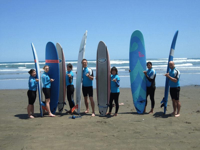 Sprachaufenthalt Neuseeland, Auckland - NZLC Auckland - Surfen