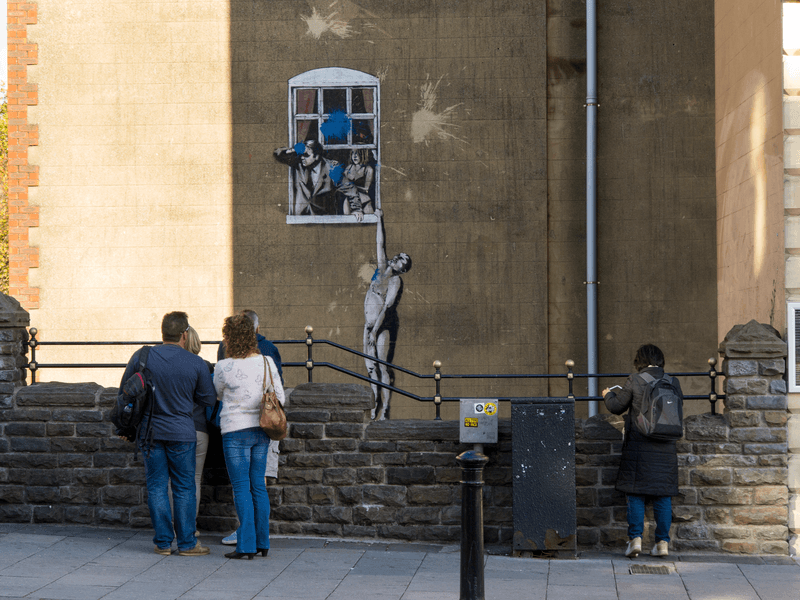 Sprachaufenthalt England, Bristol - Banksy Tour