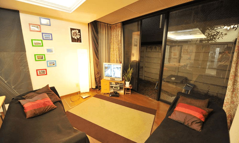 Sprachaufenthalt Japan, Tokio - Genki Japanese School Tokio - Accommodation - Residenz - Wohnzimmer