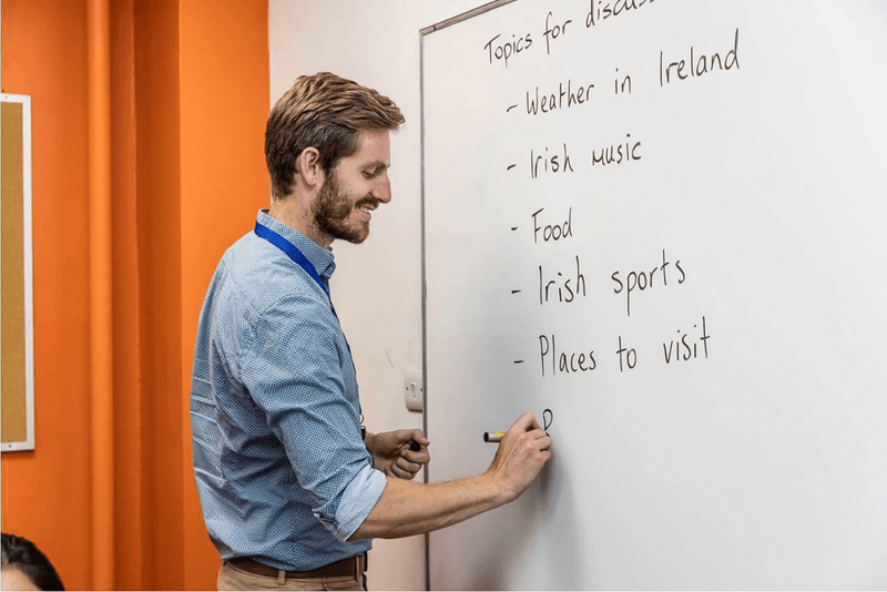 Séjour Linguistique Irlande, Dublin, CES Dublin, Leçons